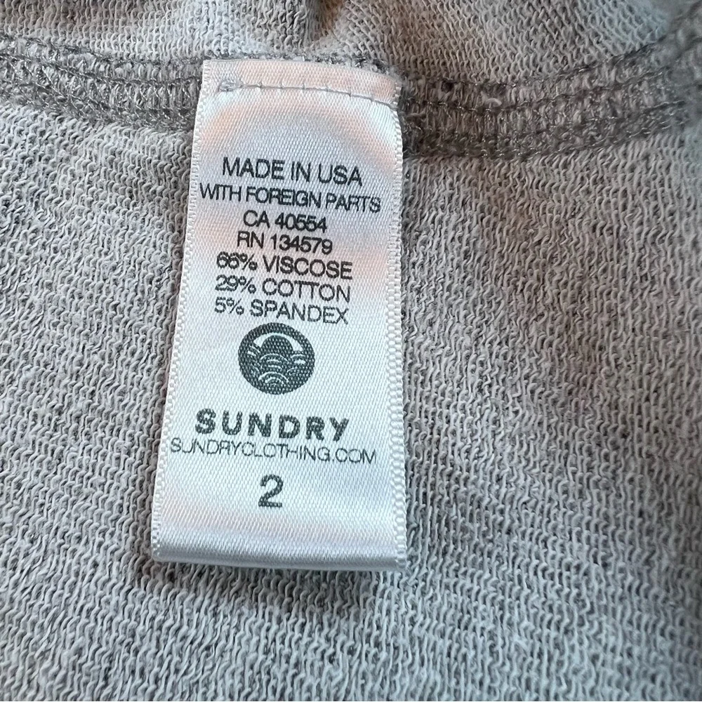 Sundry Oversized Pullover Sweatshirt Sweater Women’s Medium